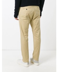 Pantalon chino marron clair DSQUARED2