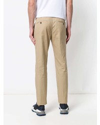 Pantalon chino marron clair Prada