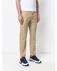 Pantalon chino marron clair Prada