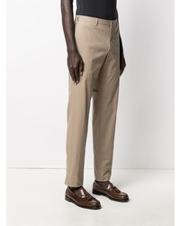 Pantalon chino marron clair Brioni