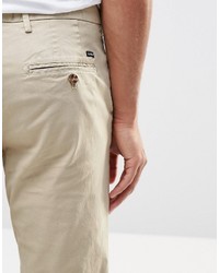 Pantalon chino marron clair Pull&Bear