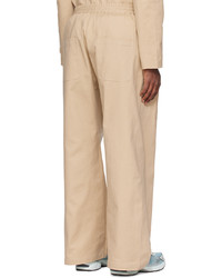 Pantalon chino marron clair WYNN HAMLYN