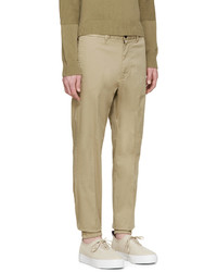 Pantalon chino marron clair Diesel