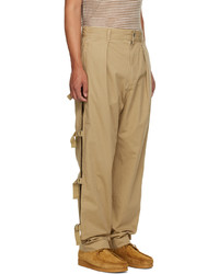 Pantalon chino marron clair Isabel Marant