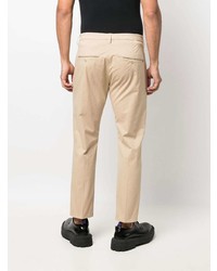 Pantalon chino marron clair Dondup