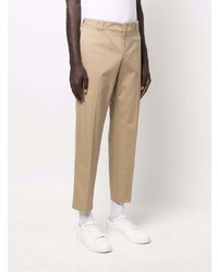 Pantalon chino marron clair Prada