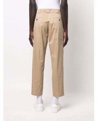 Pantalon chino marron clair Prada