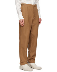 Pantalon chino marron clair King & Tuckfield