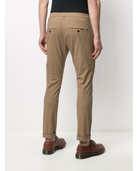 Pantalon chino marron clair Dondup