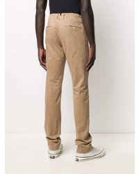 Pantalon chino marron clair Hand Picked