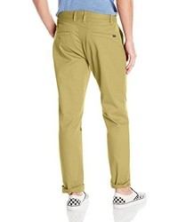 Pantalon chino marron clair Volcom