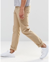 Pantalon chino marron clair Weekday