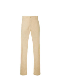 Pantalon chino marron clair YMC