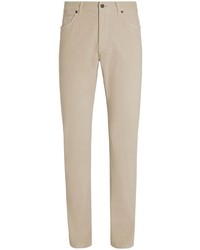 Pantalon chino marron clair Zegna