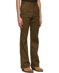 Pantalon chino marron foncé Phlemuns