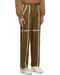 Pantalon chino marron foncé Kijun