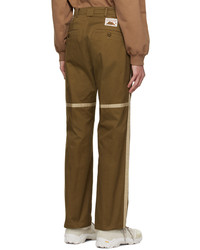 Pantalon chino marron foncé Kijun