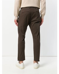 Pantalon chino marron foncé Pence