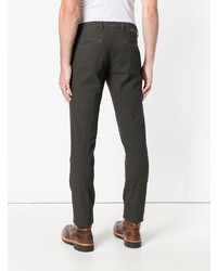 Pantalon chino marron foncé Berwich