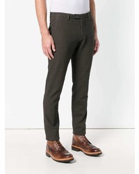 Pantalon chino marron foncé Berwich