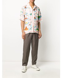 Pantalon chino marron foncé Comme Des Garcons SHIRT