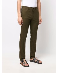 Pantalon chino marron foncé Theory