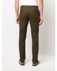 Pantalon chino marron foncé Theory