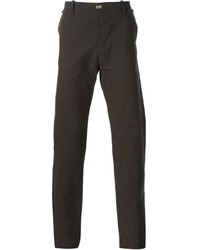 Pantalon chino marron foncé