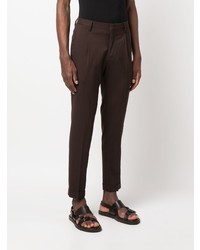 Pantalon chino marron foncé Briglia 1949