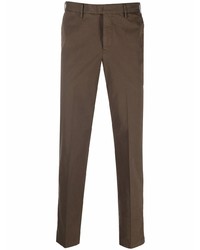 Pantalon chino marron foncé PT TORINO