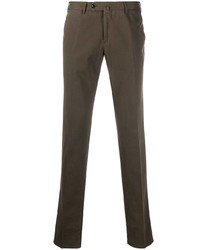 Pantalon chino marron foncé Pt01