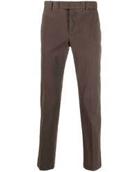 Pantalon chino marron foncé Pt01