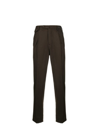 Pantalon chino marron foncé Pt01