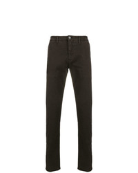 Pantalon chino marron foncé Siviglia