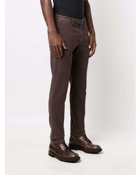 Pantalon chino marron foncé Briglia 1949