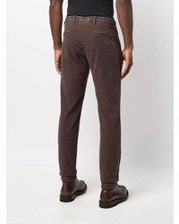 Pantalon chino marron foncé Briglia 1949