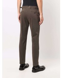 Pantalon chino marron foncé Pt01