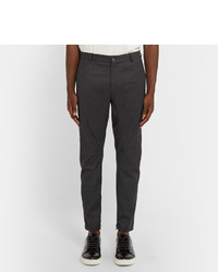 Pantalon chino marron foncé Lanvin