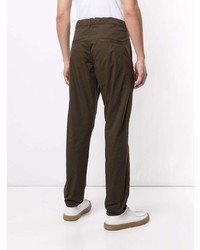 Pantalon chino marron foncé Aspesi