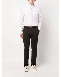 Pantalon chino marron foncé Zegna