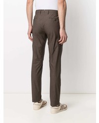 Pantalon chino marron foncé Pt01