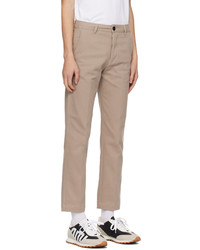 Pantalon chino marron AMI Alexandre Mattiussi