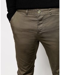 Pantalon chino marron Asos