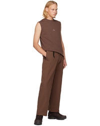 Pantalon chino marron Roa