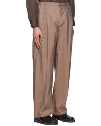 Pantalon chino marron Lemaire