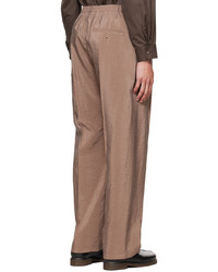 Pantalon chino marron Lemaire