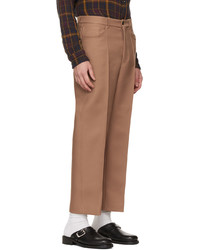 Pantalon chino marron Nanushka