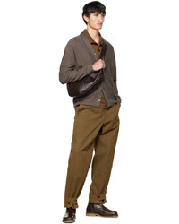 Pantalon chino marron Lemaire