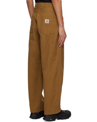 Pantalon chino marron CARHARTT WORK IN PROGRESS