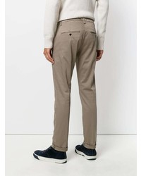 Pantalon chino marron Dondup